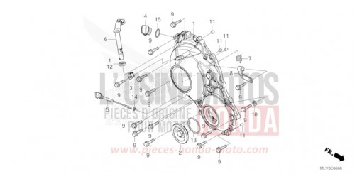 PANNEAU CARTER-MOTEUR D. CB1000ST de 2026